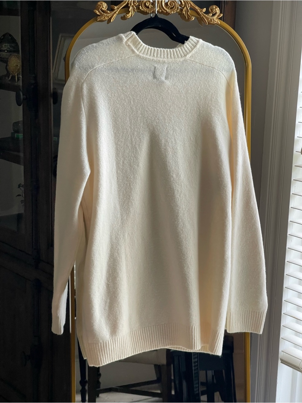 Gap NWT Men's XXL Cream Crewneck Sweater - Picture 8 of 8